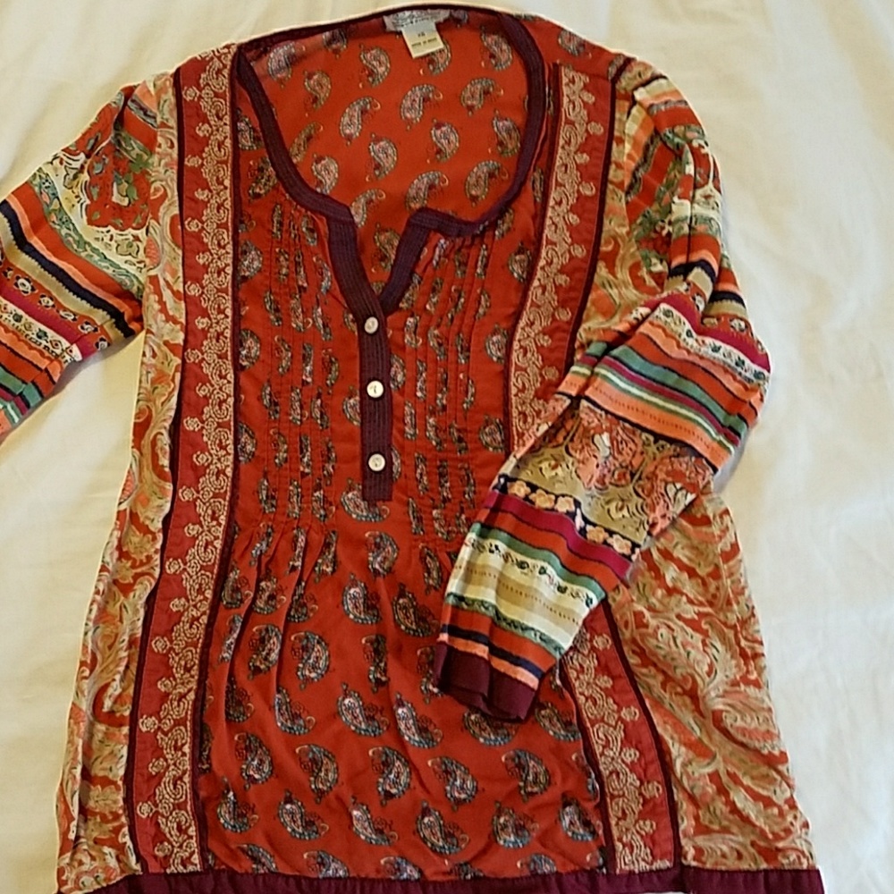 Lucky Brand Peasant Top